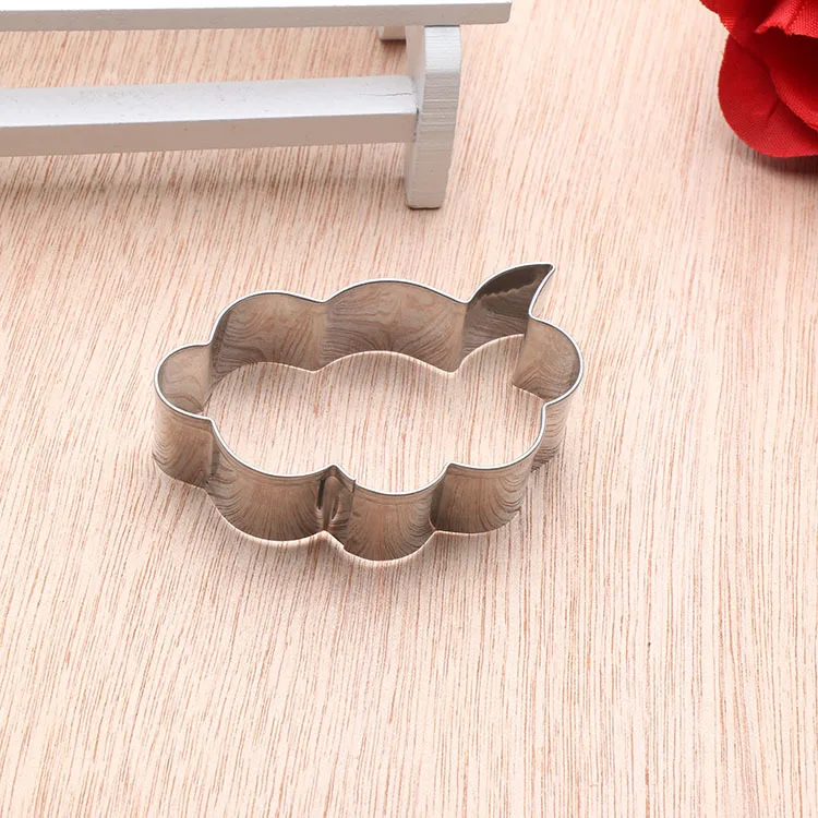 Абрикос 1 шт. Нержавеющая сталь облака Форма трафареты для нарезки печенья