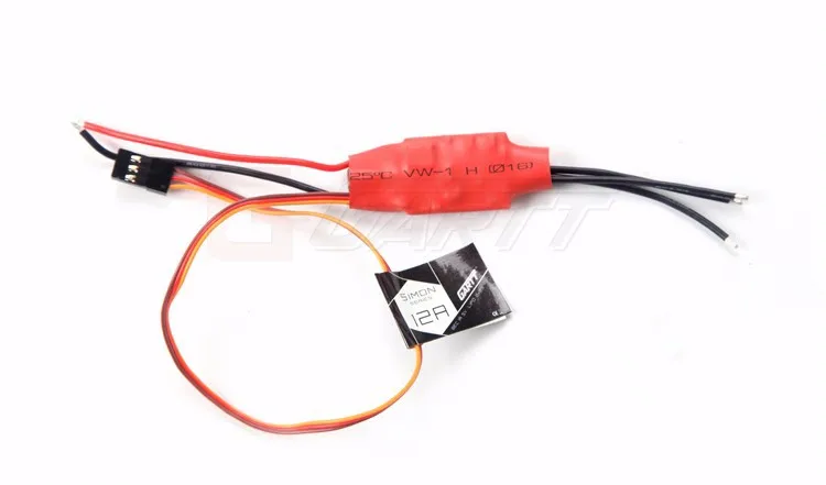 Контроллер скорости бесщеточный GARTT 2 CW CCW ML 1806 S 2300KV и 4 шт. Simon series 12A для