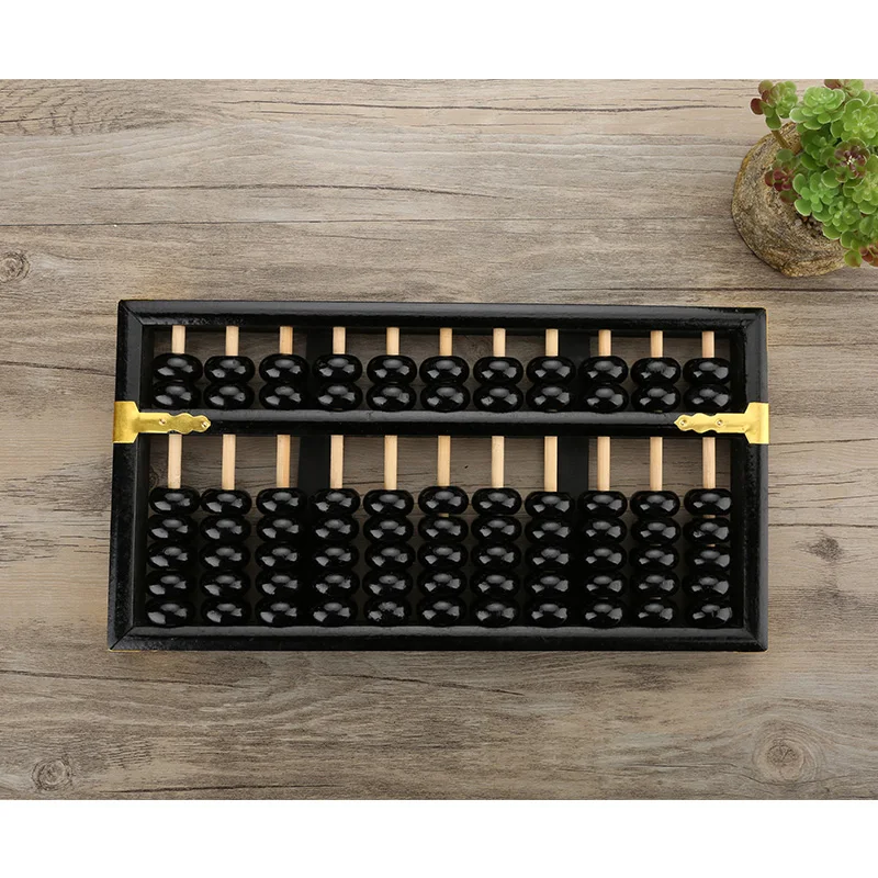 Высококачественный 12 колонный старинный деревянный Абак китайский соробань