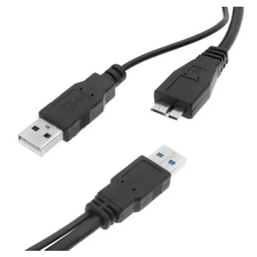 3 комплекта распродажа Y образный Кабель USB 0 кабель Micro Type B папа стандарта типа A