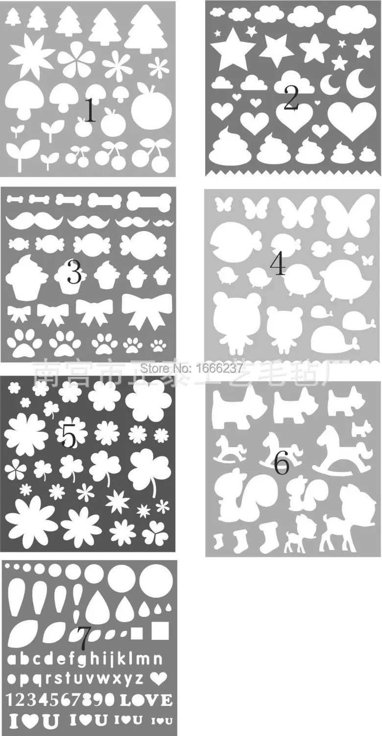 7 шт. игла для валяния аппликация Плесень Для начинающих детей игрушка ремесло HD037