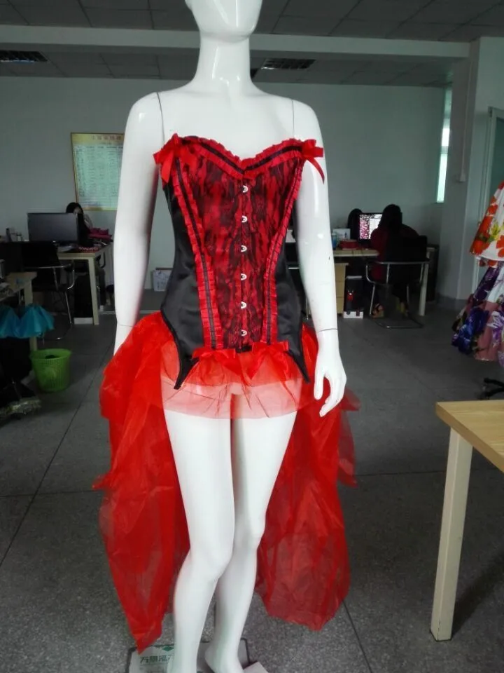 Новые дикие западные Showgirl дамы Бурлеск Хэллоуин маскарадный костюм
