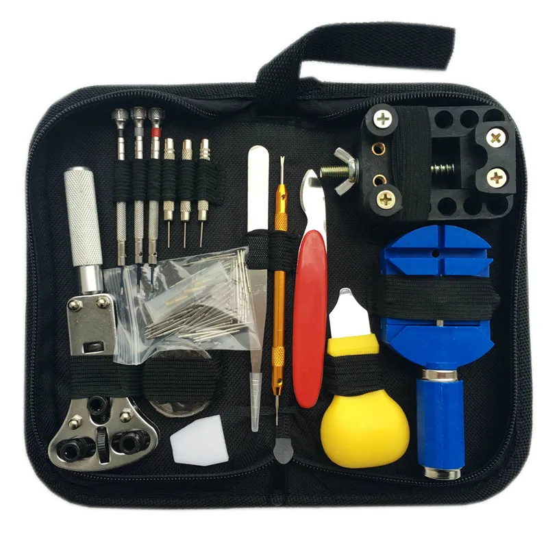 Портативная часовая мастерская набор инструментов для ремонта часов чехол