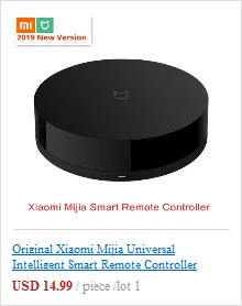 Функция AI Xiaomi Универсальный умный пульт дистанционного управления бытовая техника wifi+ ИК-переключатель 360 градусов для кондиционера ТВ