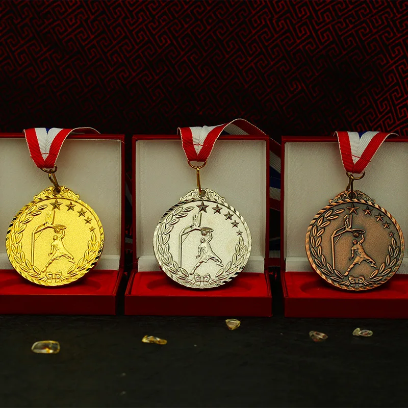 Волейбольная медаль по заводской цене металлическая спортивная футбольная
