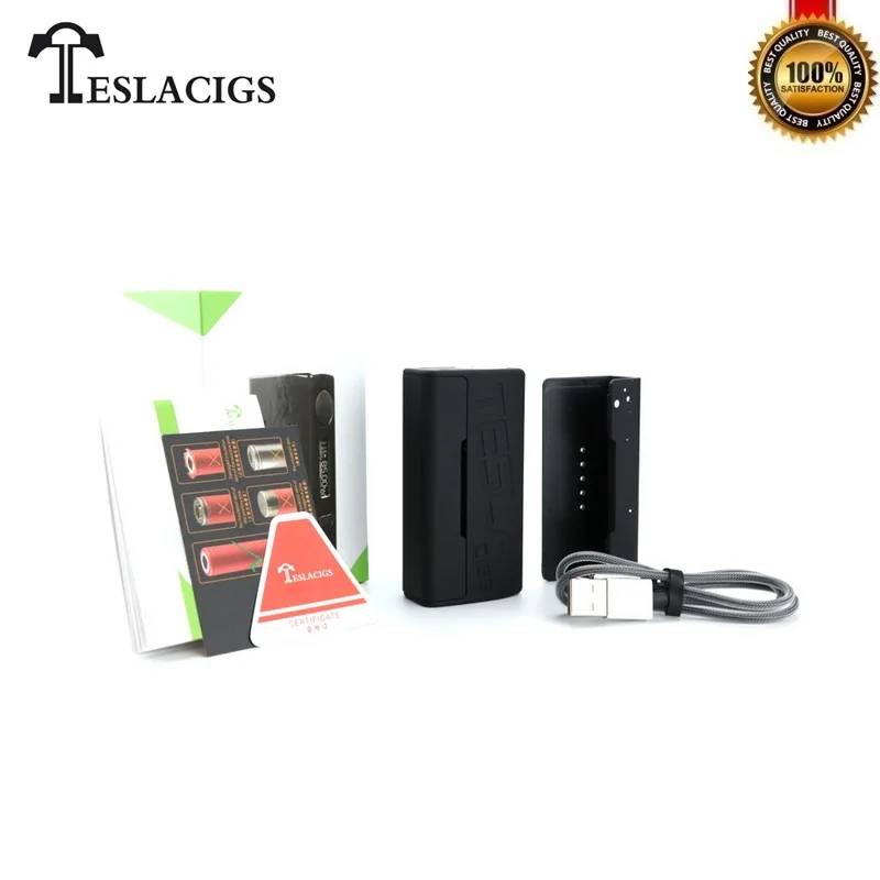 Оригинальный Teslacigs Tesla WYE 85 Вт бокс мод электронные сигареты 510 нить Vape питание от