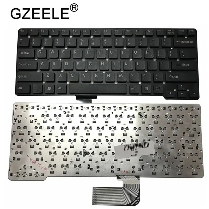 Клавиатура GZEELE для ноутбука SONY CW CW16EC CW18FC CW26EC CW28EC CW2S3C CW2S6C, черная, английская, без рамки