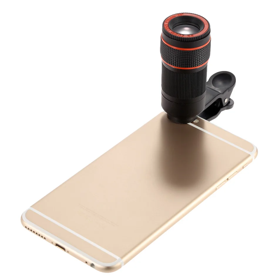 15in1 Phone Camera Lens Kit 8x Zoom Telephoto Lentes For Samsung S5 S6 S7 S8 edge Microscope Fisheye Wide Angle Macro Lenses | Мобильные