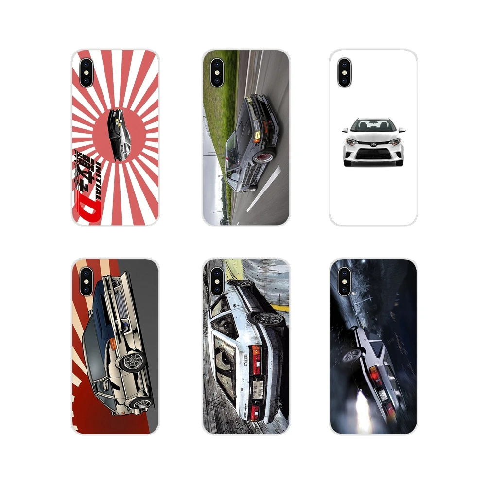 Чехлы для телефонов toyota corolla ae86 забавные Xiaomi Mi4 Mi5 Mi5S Mi6 Mi A1 A2 5X 6X 8 9 Lite SE Pro Max Mix 2 3