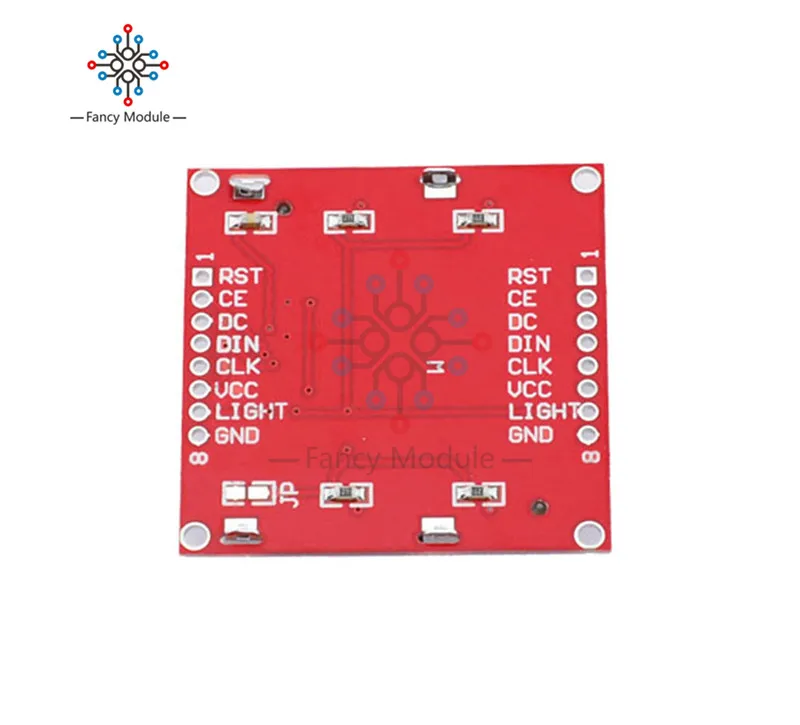 84X48 84*48 ЖК модуль с синей подсветкой Адаптер PCB для Nokia 5110 Arduino|module for arduino|module lcdmodule