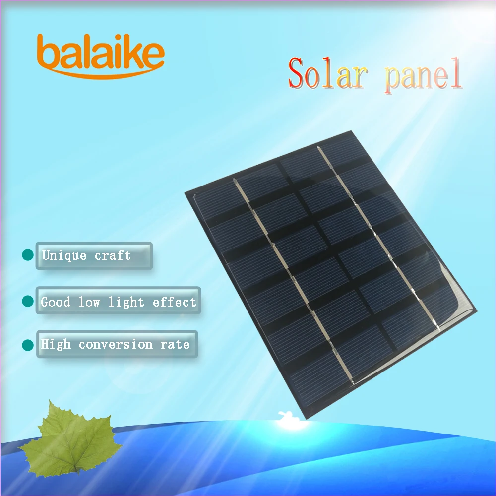 Солнечная панель Balaike 5 в 6 солнечная система для самостоятельного изготовления