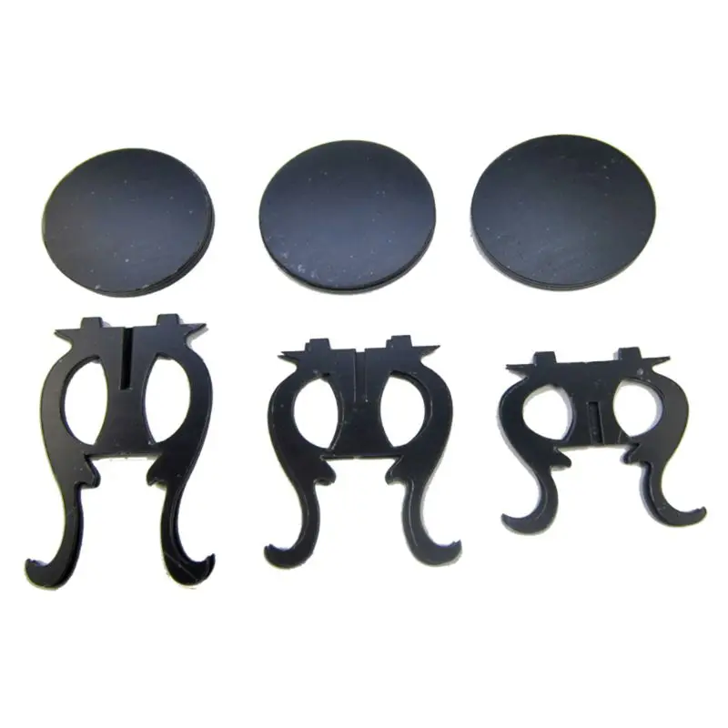 

3Pcs/set Acrylic Jewelry Display Stand Ring Earrings Ear Stud Bracelet Showing Shelf Props Ornaments Storage Rack