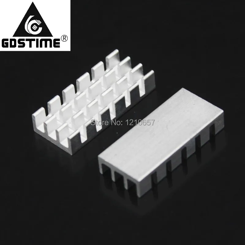 200 шт./партия алюминиевые радиаторы 25x11x5 мм|aluminum heatsink|heatsink aluminumchipset cooling |