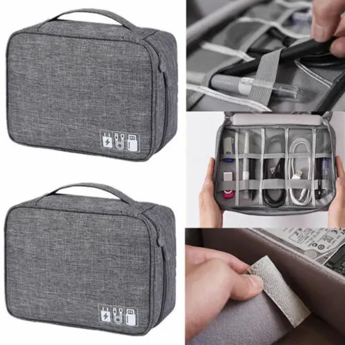 AU Digital Storage Bag Travel гаджет Организатор Чехол для жесткого диска/USB/кабеля данных |