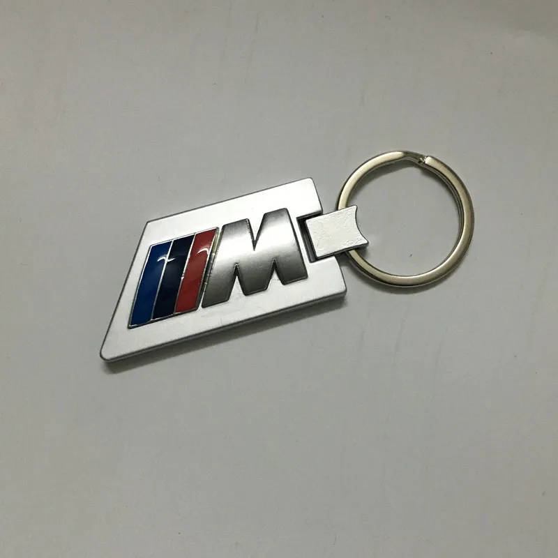 2 шт. 2016 Горячего Металла Автомобилей Брелок для BMW M Power X1 X3 X4 X5 X6 116i E90 F10 M1 M3 M5 F20 F30