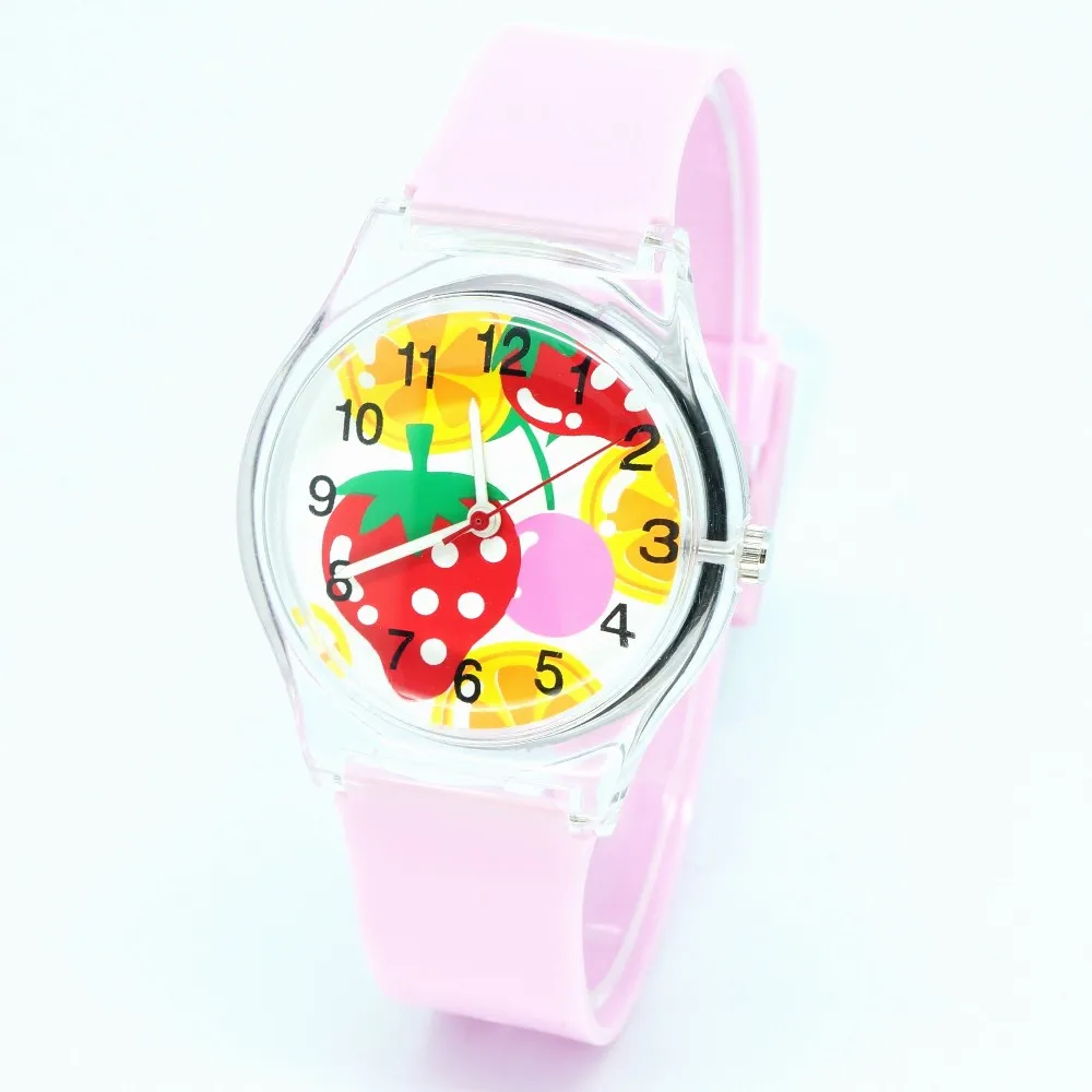 Женские часы WILLIS для девушек с фруктовым брендом желеобразные кварцевые
