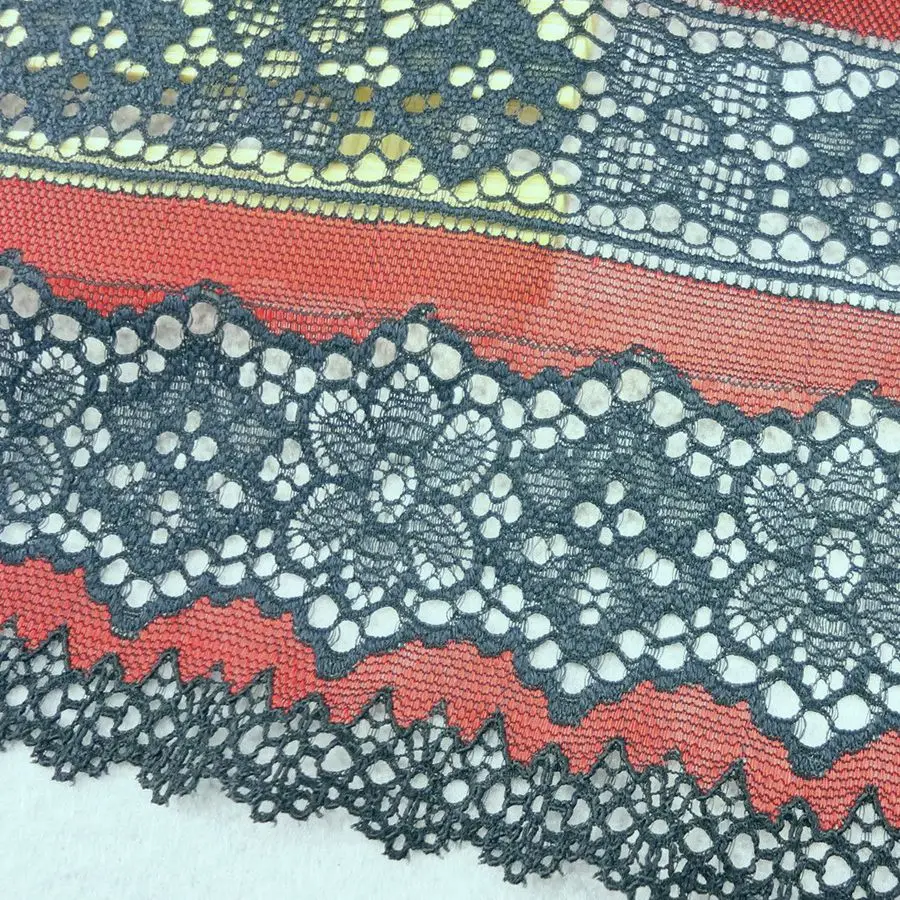 Лента кружевная эластичная шириной 104 см 24 5 см|trim sewing|stretch elastic laceelastic lace |