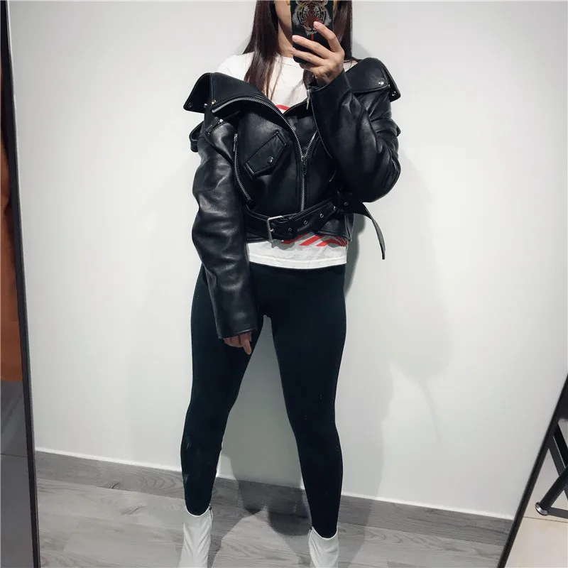 Женская куртка из натуральной кожи | одежда