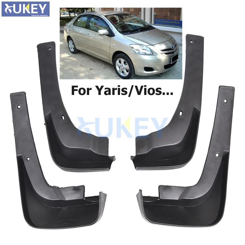 Для Toyota Yaris седан Vios Limo об этом Брызговики 2007-2013 Брызговики Брызговик Крыло брызговиков 2008 2009 2010 2011