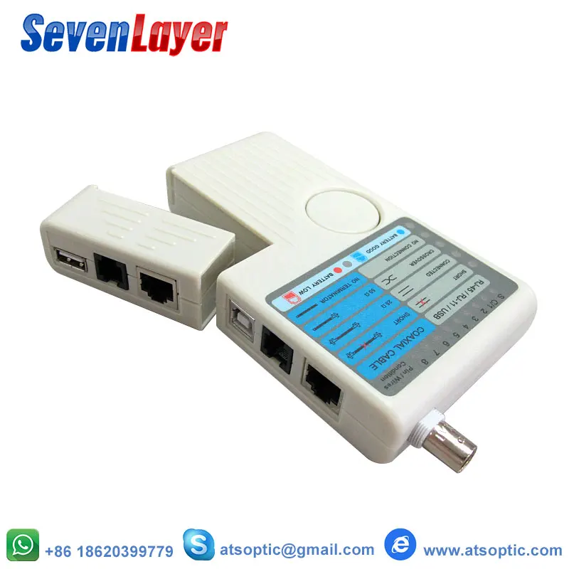 RJ11 RJ45 USB BNC LAN Сетевой кабель тестер для UTP STP LAN кабели трекер детектор высокое качество инструмент