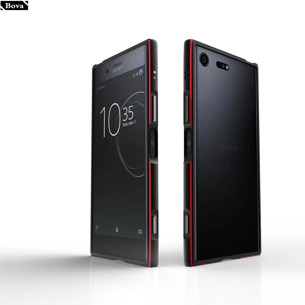 Чехол для Sony XA1 Plus роскошный ультра тонкий защитный алюминиевый бампер Xperia Plus/XA1