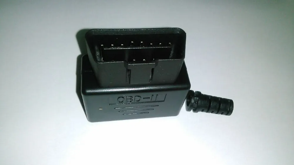 Новинка 2019 акция! Оптовые цены коннектор для разъема OBD2 16pin 90 градусов под прямым