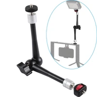 11inch cnc aluminum alloy magic arm with ball head adaptor mount for stabilizer tripod brackets monopods for gopro sjcam cameras