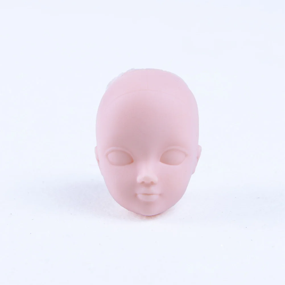 Голова для макияжа без волос 2 шт. мягкий пластик практики кукол 1/6|Куклы| |