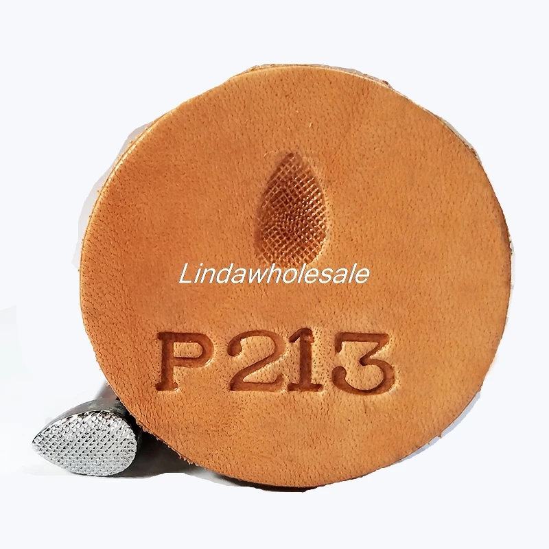 Японская Кожа ремесло печати инструменты P370/P232/P212/P213/P217/P975/P236, кожаный инструмент, металлический штамп