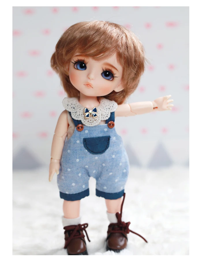 1/8 bjd маленькая девочка Haru полимерные фигурки подарки свободные глаза | Игрушки и