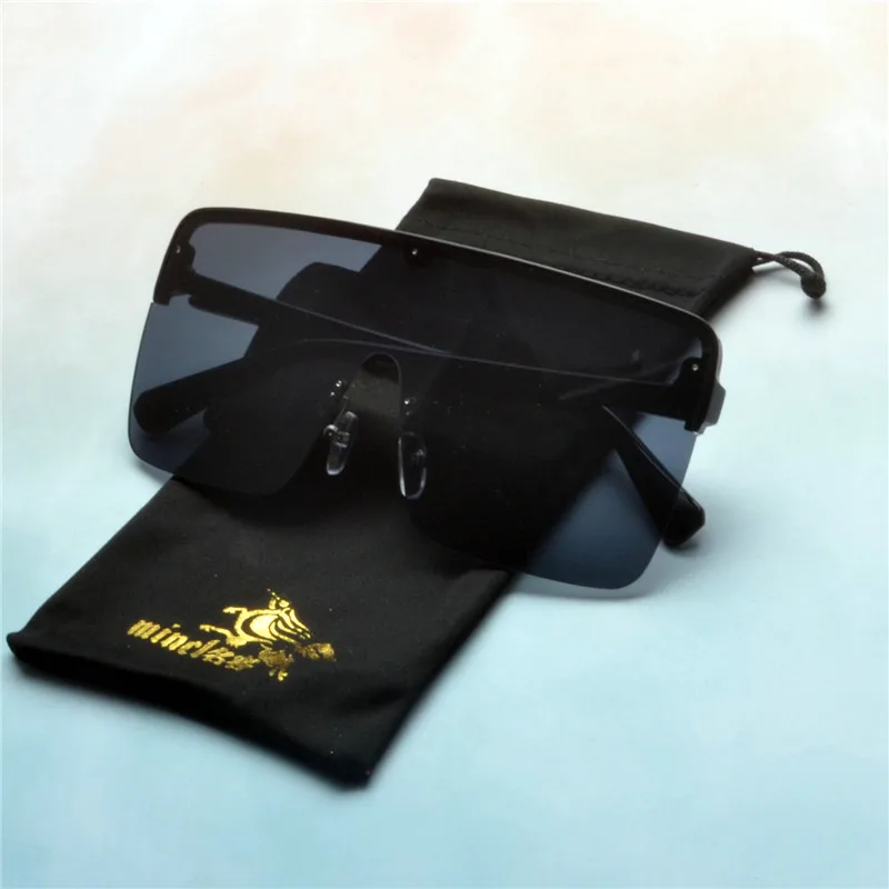 MINCL 2019 Men Sunglasses Vintage Design Big Frame Sun Glasses Driving Sunglass Goggles for Male UV400 NX | Аксессуары для одежды