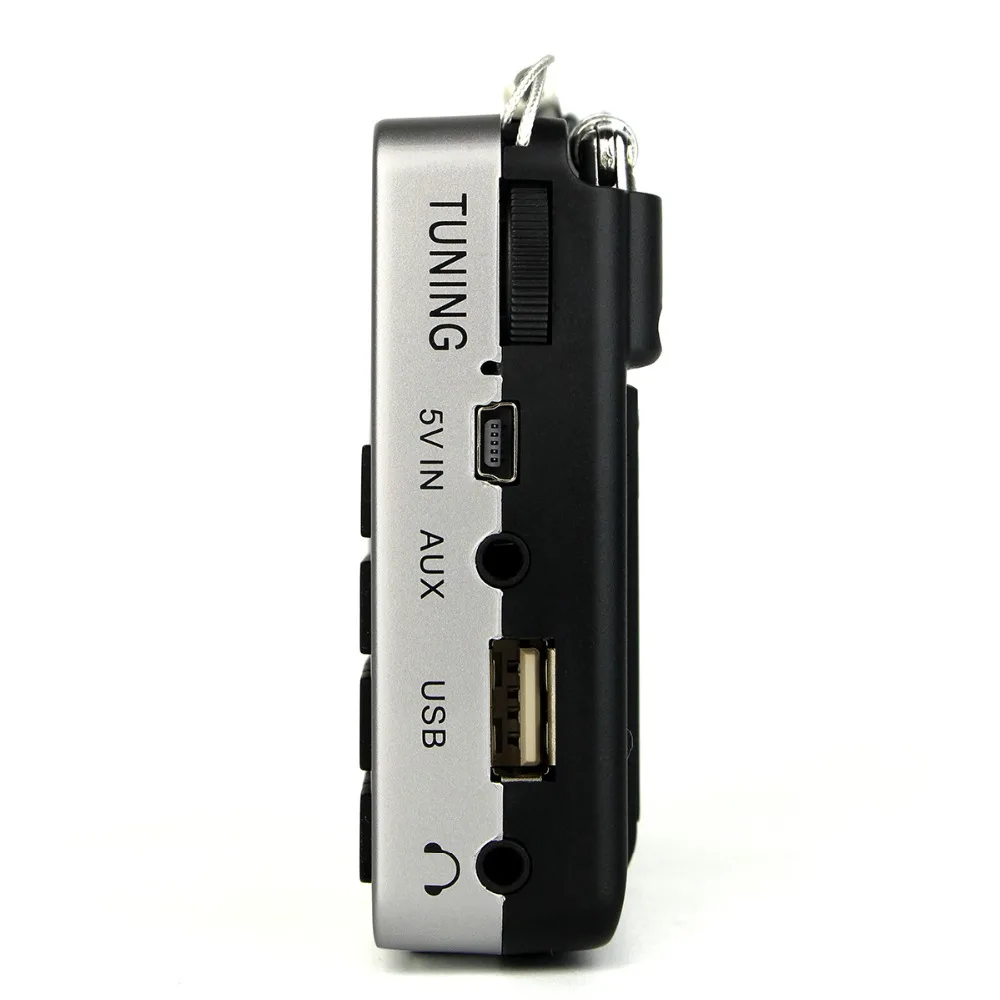 Портативный радиоприемник RETEKESS TR603, FM/AM/SW, поддержка Micro-SD карт, usb-драйвер, AUX вход, mp3-плеер, динамик с перезаряжаемой батареей