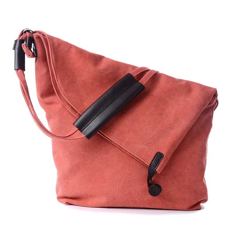 New Men Casual Messenger Bag High Quality Canvas Shoulder Bags for Women Business Travel Crossbody Purse Work Sling Handbag Pack | Багаж и
