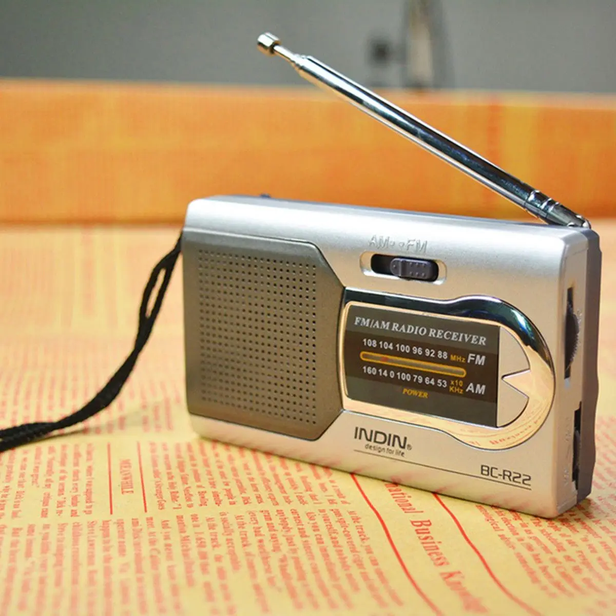 2018 Apleok BC R22 Портативный AM FM радио приемник встроенный динамик со стандартным