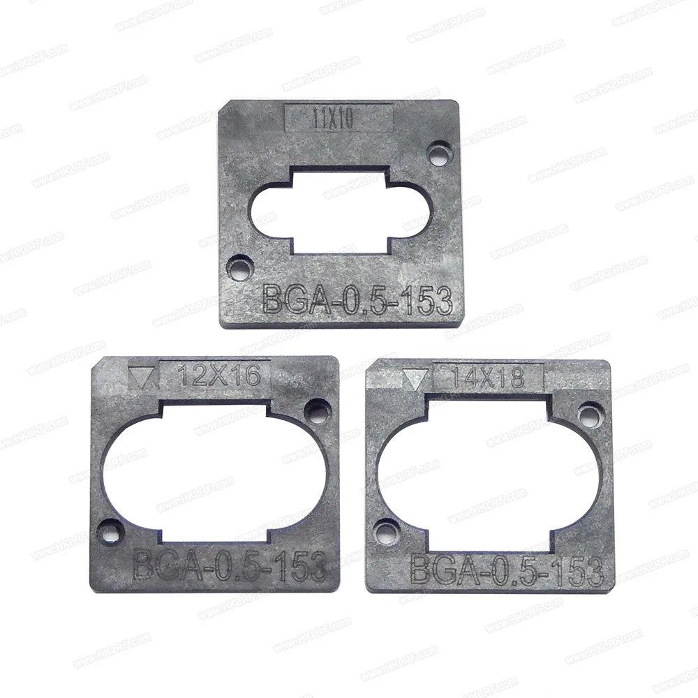RT-BGA169-01 V2.1 BGA169 BGA153 EMMC адаптер гнездо с 3 шт. BGA матрица ограничительная коробка для RT809H программист