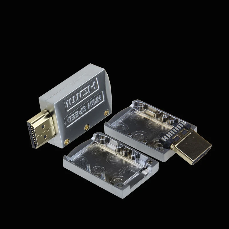 HDMI 2 0 Разъем Pulg высокоскоростной кабель Позолоченный разъем DIY HD для компьютера
