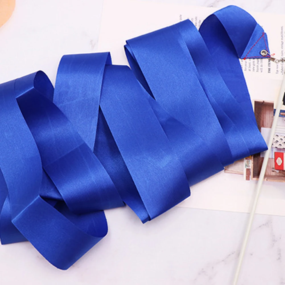 NEW 4m Gymnastics Rhythmic Dancing Ballet Ribbon Streamer Twirling Baton Rod Wand
