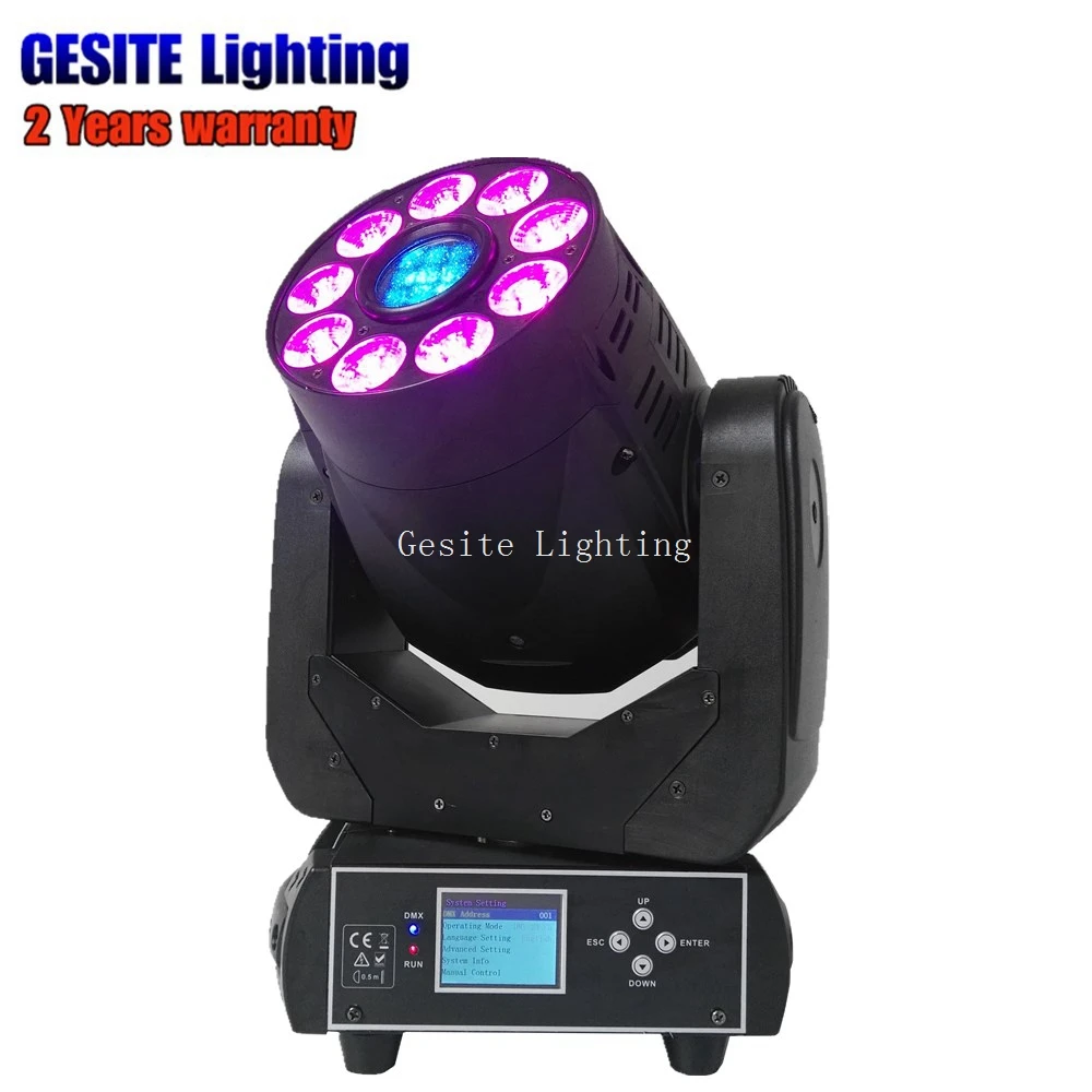200 Вт Moving Head Spot Wash 2в1 Свет 75 белый 9*12 RGBWA | Лампы и освещение