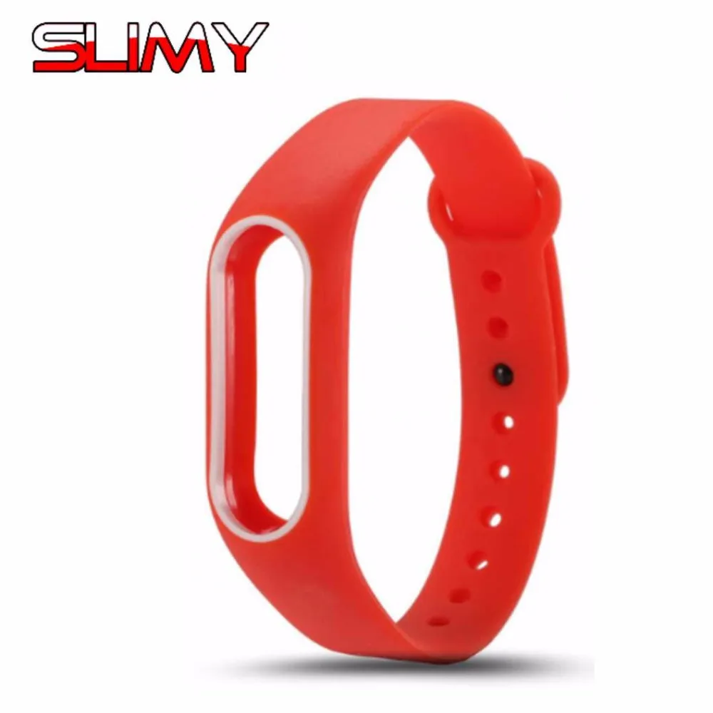 2018 сменный ремешок для Xiaomi mi Band 2 силиконовые браслеты цветной умный Браслет Xio |