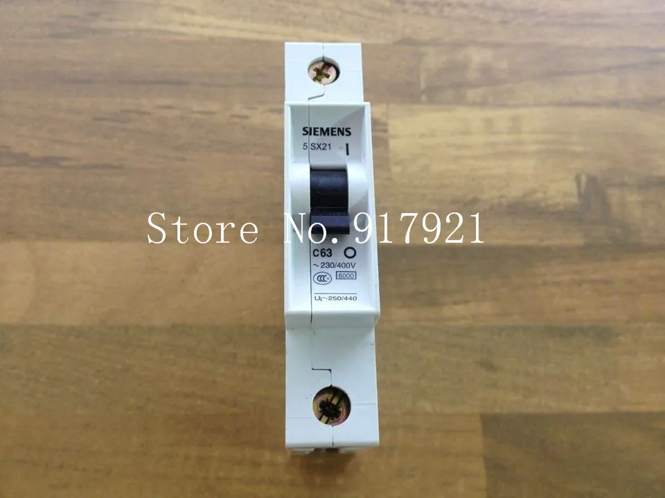

[ZOB] original original 5X21 C63 air switch 1P63A miniature circuit breaker genuine original --10pcs/lot