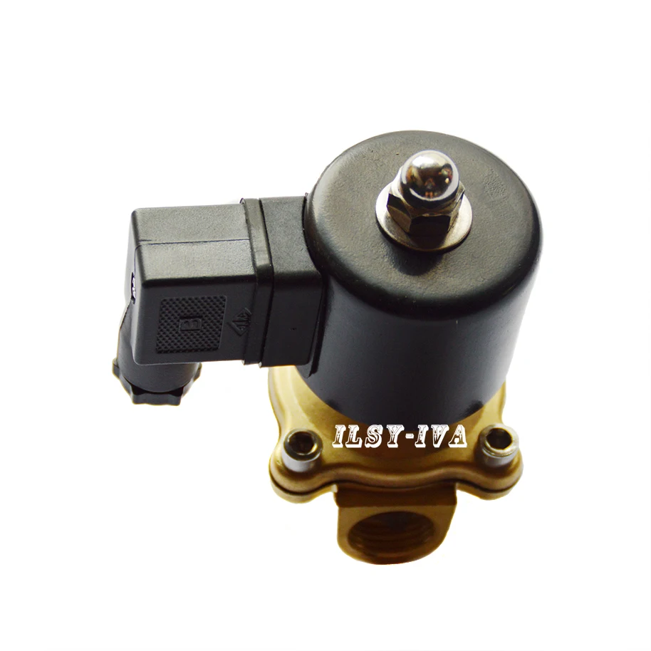 G1 &quotDN25 двухсторонний AC110V/AC220V Латунный прямой тип нормально закрытый