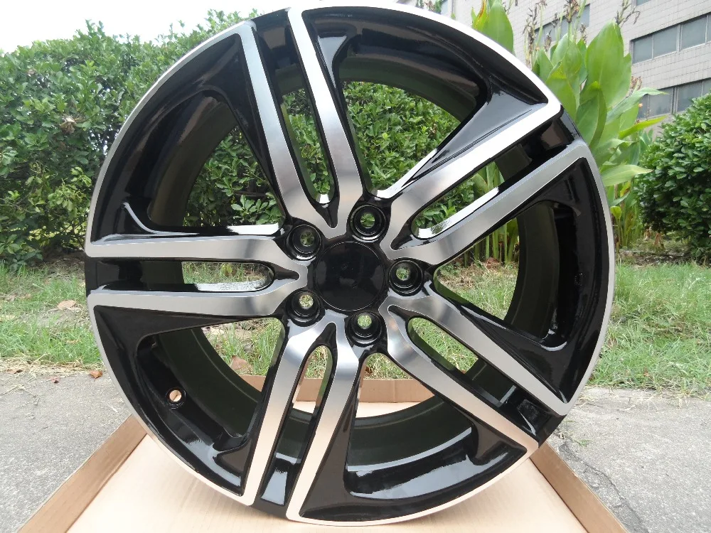 20x8 5 et 45 5x120 OEM Черная машина лицевой части сплава колесные диски W307 для вашего
