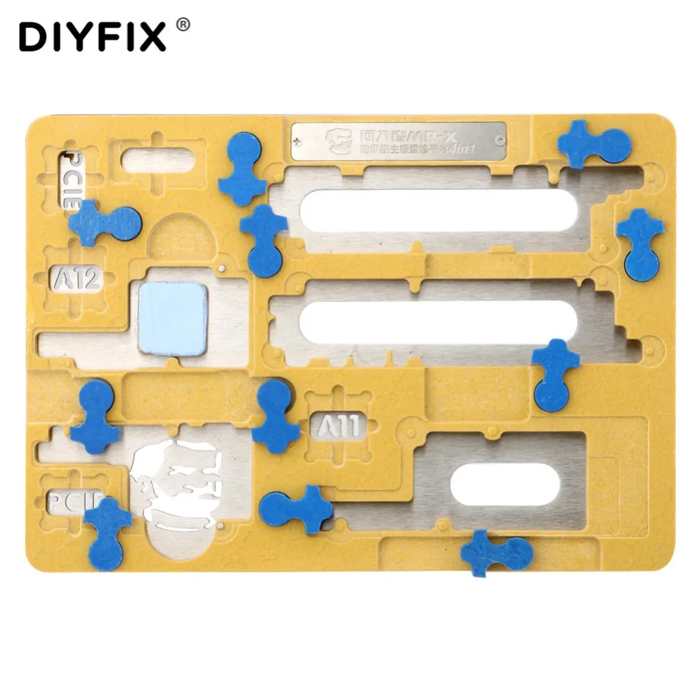 

Logic Board Fixture For iPhone XR XS MAX 8 8Plus 7 6 6s Plus 5S SE IC Chip NAND Flash A5 A6 A7 A8 A9 A11 A12 CPU BGA Repair Tool
