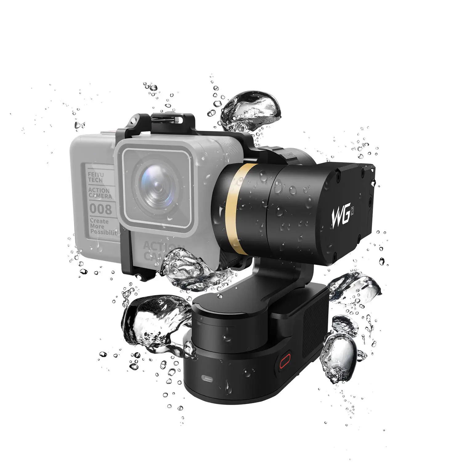 Feiyu Tech FY WG2 Водонепроницаемый переносная 3 осевая Blushless Gimbal для GoPro Hero5/4/сеанса|gimbal