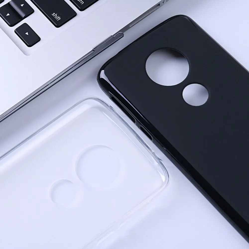 Case Ultra Thin Soft Silicone Funda TPU Clear Matte Cover Pudding For Motorola moto G6 play/For E5 | Мобильные телефоны и