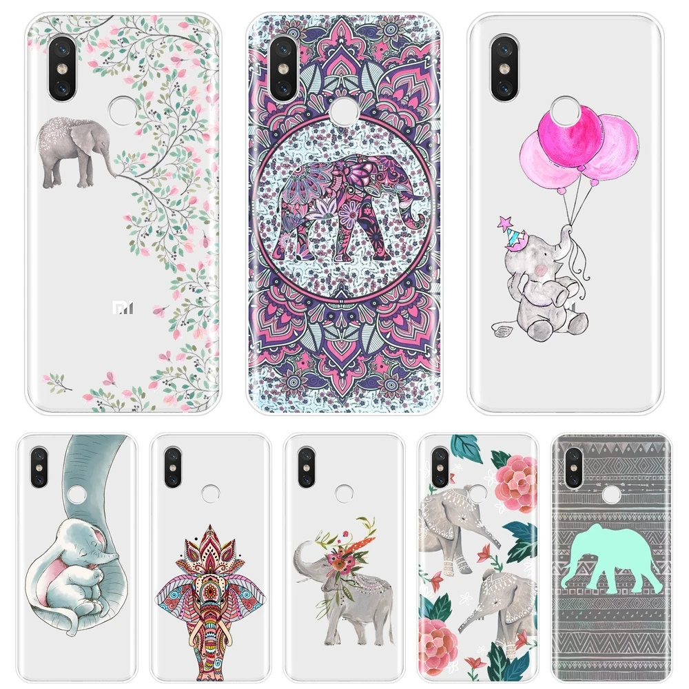 Мягкий силиконовый чехол для телефона Xiaomi Mi A1 A2 Lite 8 SE 5 5C 5S 5X 6 6X Plus задняя крышка с