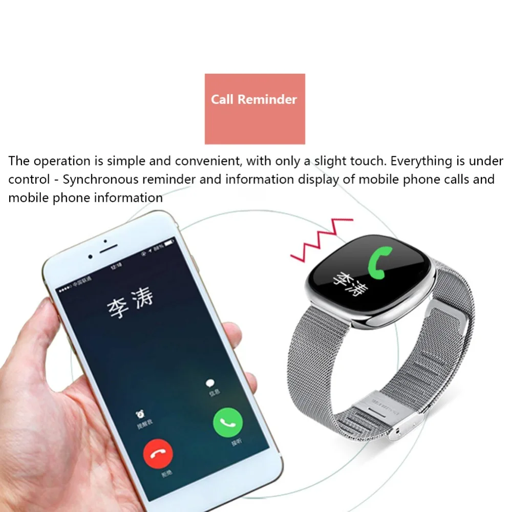 WQ P2 Smart Bracelet Women Heart Rate Monitor Blood Pressure Watch Fitness Tracker/Bracelet Band Lady Activity Tracker | Электроника