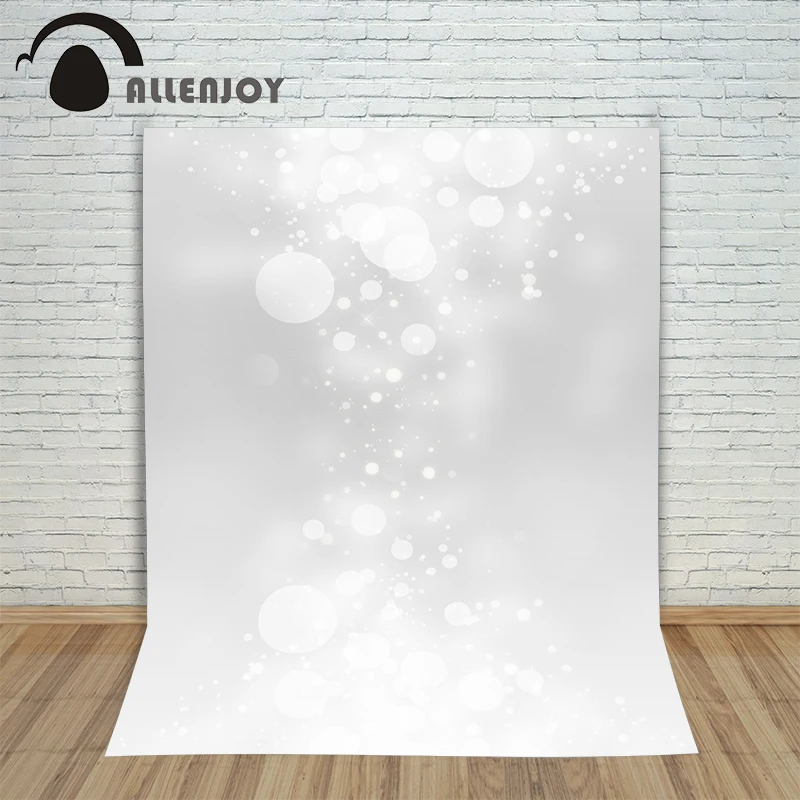 Фон для фотосъемки Allenjoy белый фон размытый пузырь вертикальный модный