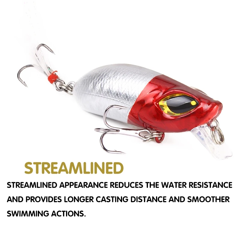 SEAPESCA Рыболовная Приманка Minnow 5 см 8 г Isca искусственная жесткая приманка воблер