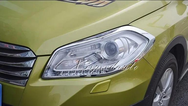 Для Suzuki S Cross 2014 16 светильник с передней головкой накладка 2 шт хромированный